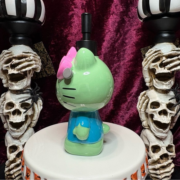 Halloween Spooky Season Sanrio Hello Kitty Frankenstein Monster Soap Dispenser - Picture 3 of 12